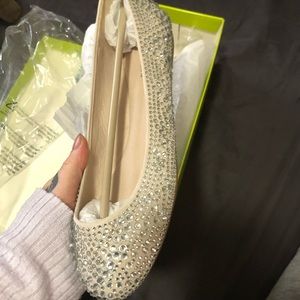 COPY - Gianni Bini rhinestone flats